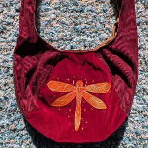 BRAND NEW Sapphic Oracle Bag Cat/moon and Dragonfly